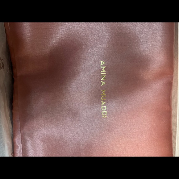 Amina Muaddi Begum Satin - Picture 6 of 9